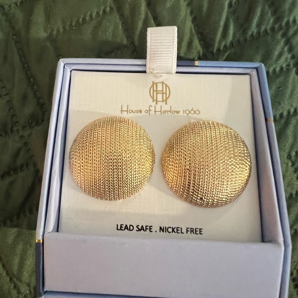 House of Harlow 1960 Earring in Gold